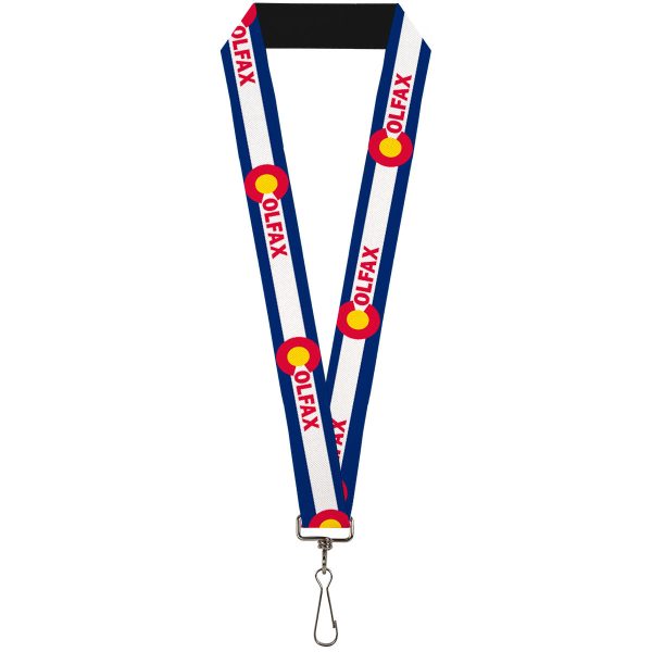 Lanyard - 1.0  - Colfax Colorado Flag Online Sale